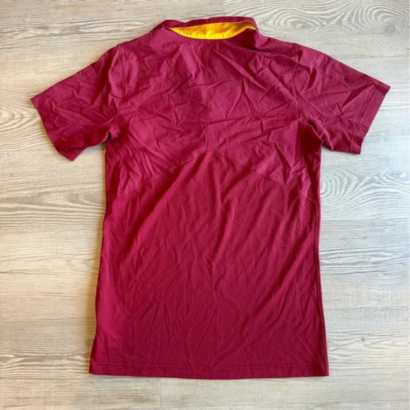 USC Trojans Men’s Nike polo shirt size small collegiate spirit wear red yellow - Picture 2 of 7